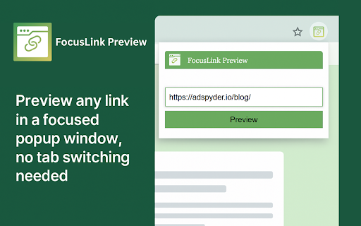 FocusLink Preview for Chrome  from Chrome web store to be run with OffiDocs Chromium online