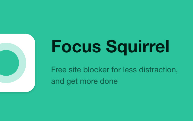 Focus Squirrel Free Site Blocker  from Chrome web store to be run with OffiDocs Chromium online