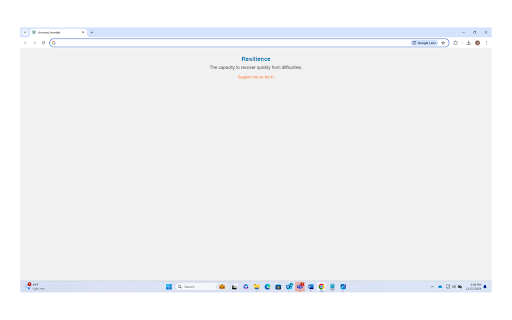 Focus Word of the Day  from Chrome web store to be run with OffiDocs Chromium online