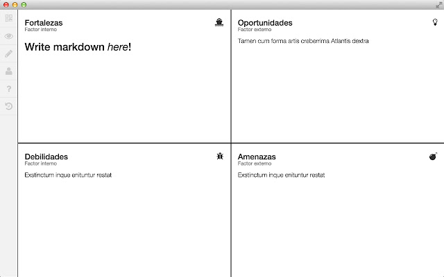 FODA  from Chrome web store to be run with OffiDocs Chromium online