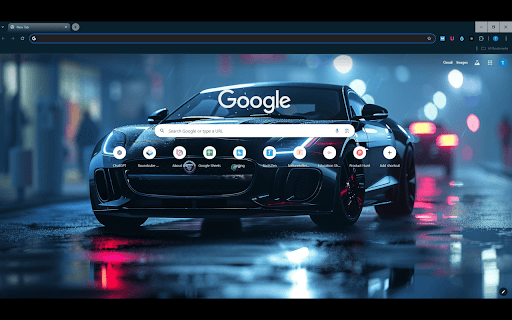 Foggy Jaguar Theme  from Chrome web store to be run with OffiDocs Chromium online