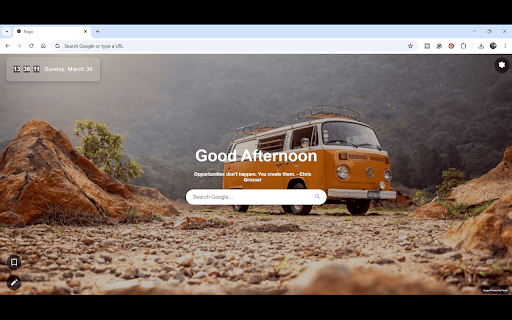 Fogo  from Chrome web store to be run with OffiDocs Chromium online