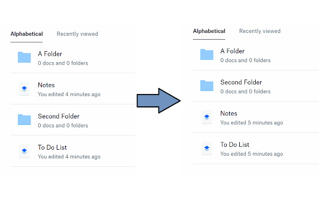Folder Fixer for Dropbox Paper  from Chrome web store to be run with OffiDocs Chromium online