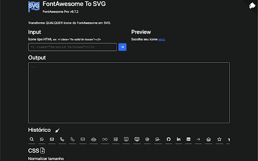 FontAwesome 2 SVG  from Chrome web store to be run with OffiDocs Chromium online