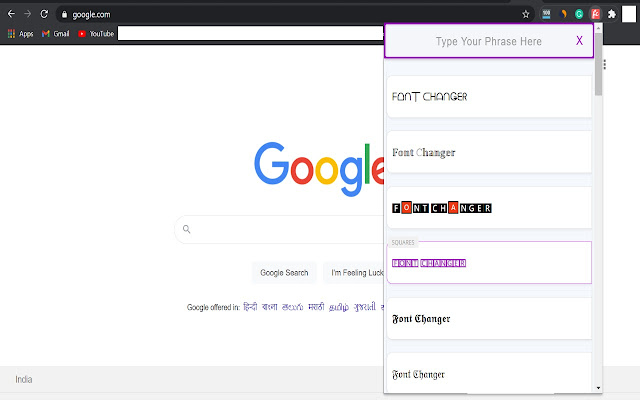 Font Changer Online ᐈ #1 ✅ IG Font Changer  from Chrome web store to be run with OffiDocs Chromium online
