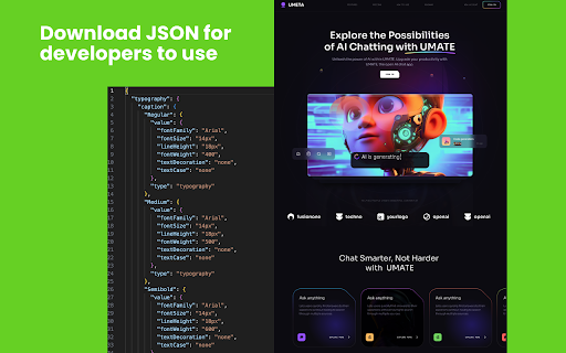 Font Size Generator  from Chrome web store to be run with OffiDocs Chromium online