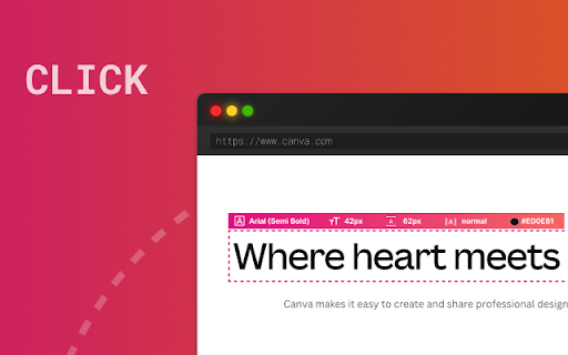 Font Spy  from Chrome web store to be run with OffiDocs Chromium online