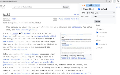 Font Style  from Chrome web store to be run with OffiDocs Chromium online