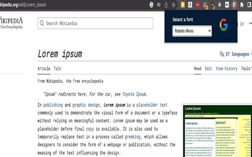 Font Tester  from Chrome web store to be run with OffiDocs Chromium online