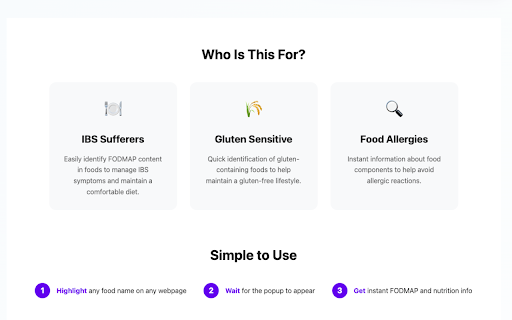 Food Map AI Identifier  from Chrome web store to be run with OffiDocs Chromium online