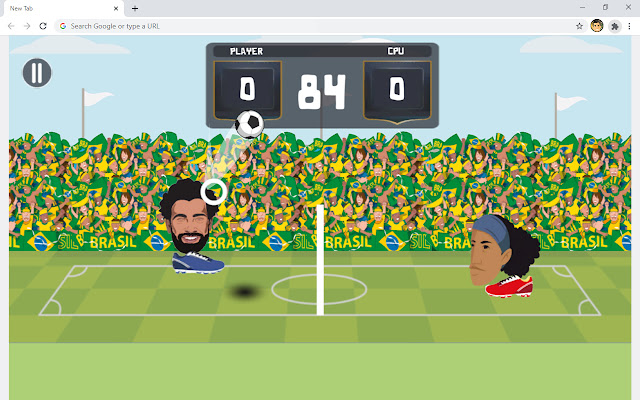 Big Head Football - Jogo Gratuito Online