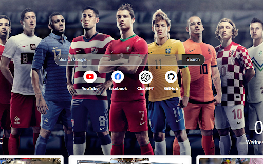 Football Legends Wallpaper  from Chrome web store to be run with OffiDocs Chromium online