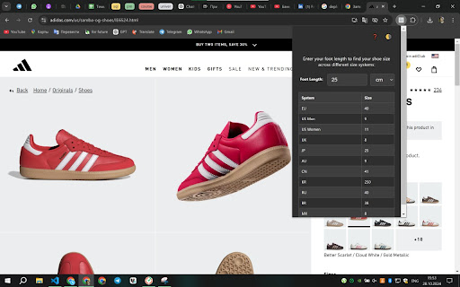 Foot Sizer  from Chrome web store to be run with OffiDocs Chromium online Foot Sizer  from Chrome web store to be run with OffiDocs Chromium online