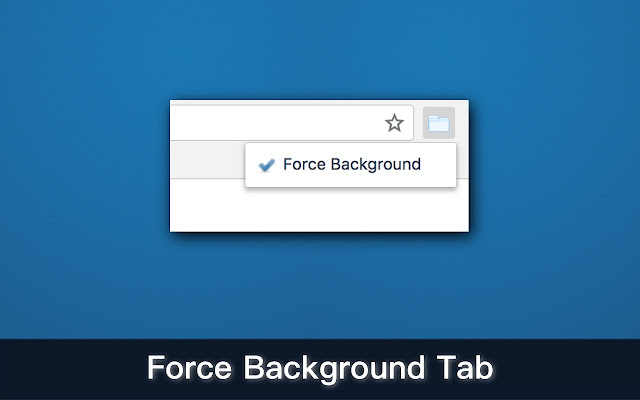 Force Background Tab  from Chrome web store to be run with OffiDocs Chromium online