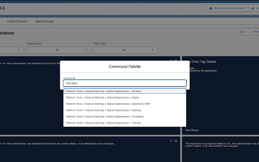 Force Navigator Reloaded  from Chrome web store to be run with OffiDocs Chromium online