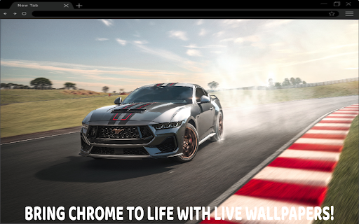Ford Mustang GT Performance 2025 Live Wallpaper  from Chrome web store to be run with OffiDocs Chromium online