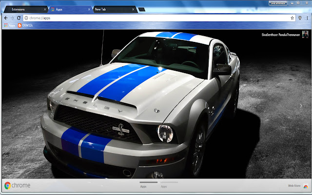 Ford Mustang Shelby Cobra GT500  from Chrome web store to be run with OffiDocs Chromium online