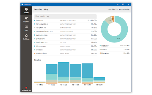 Foreground  from Chrome web store to be run with OffiDocs Chromium online