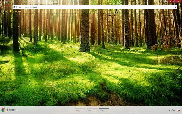 Forest Nature  from Chrome web store to be run with OffiDocs Chromium online