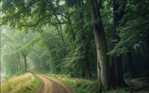 FOREST ROAD THEME  from Chrome web store to be run with OffiDocs Chromium online