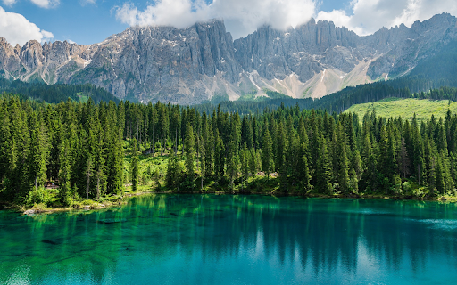 Forests, lakes and mountains  from Chrome web store to be run with OffiDocs Chromium online