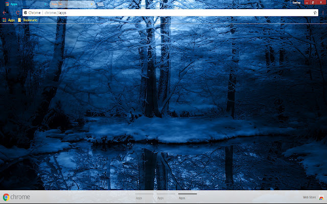 Forest Snow  from Chrome web store to be run with OffiDocs Chromium online