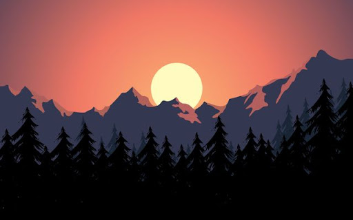 Forest Sun Sky  from Chrome web store to be run with OffiDocs Chromium online