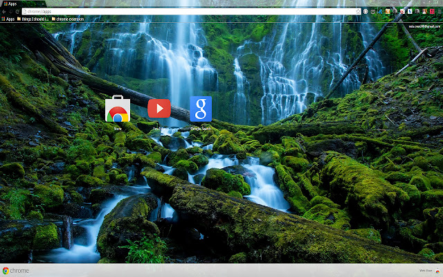 Forest Waterfalls  from Chrome web store to be run with OffiDocs Chromium online