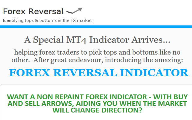 Forex Reversal  from Chrome web store to be run with OffiDocs Chromium online