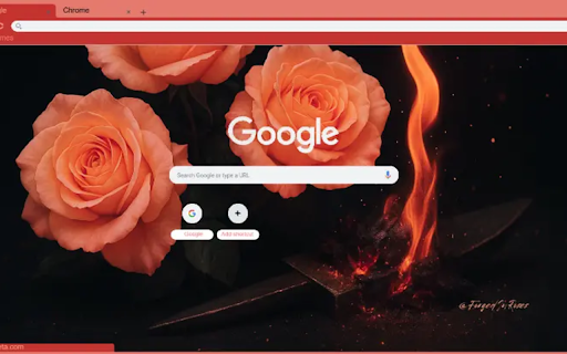Forged in Roses  from Chrome web store to be run with OffiDocs Chromium online
