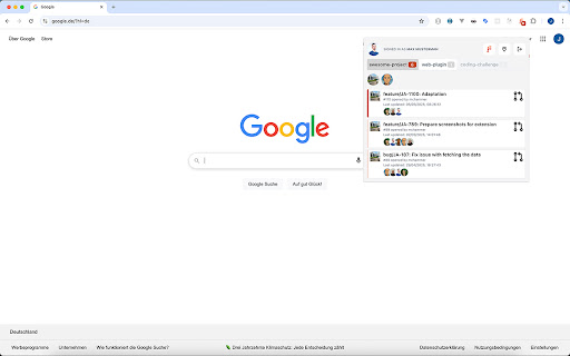 Forgejo Notifier  from Chrome web store to be run with OffiDocs Chromium online