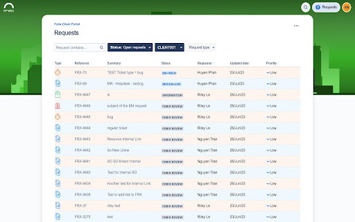 FORIX HelpDesk Formatter  from Chrome web store to be run with OffiDocs Chromium online