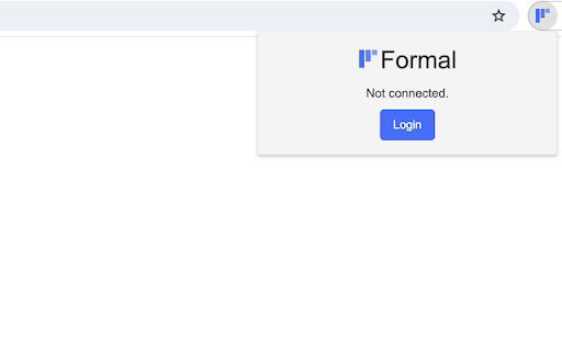 Formal Chrome Extension  from Chrome web store to be run with OffiDocs Chromium online