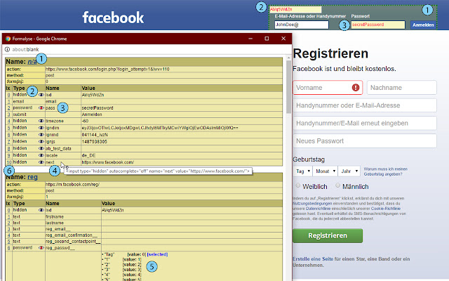 Formalyse: Debug your web form  from Chrome web store to be run with OffiDocs Chromium online