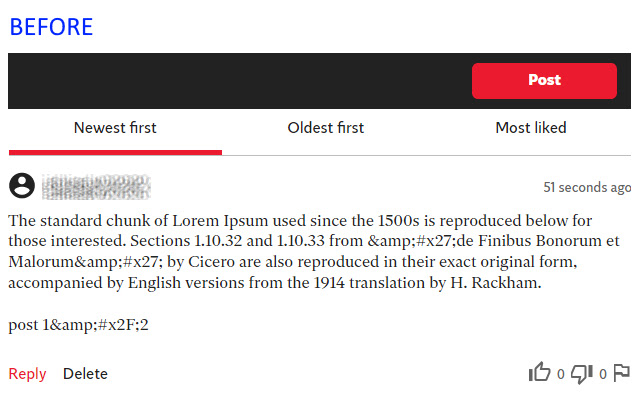 Format Indy Comments  from Chrome web store to be run with OffiDocs Chromium online