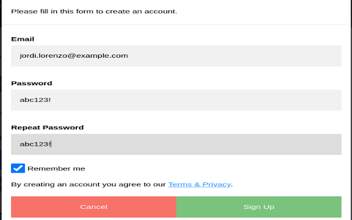 Form Filler Extension  from Chrome web store to be run with OffiDocs Chromium online