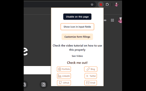 Form Filler Pro  from Chrome web store to be run with OffiDocs Chromium online