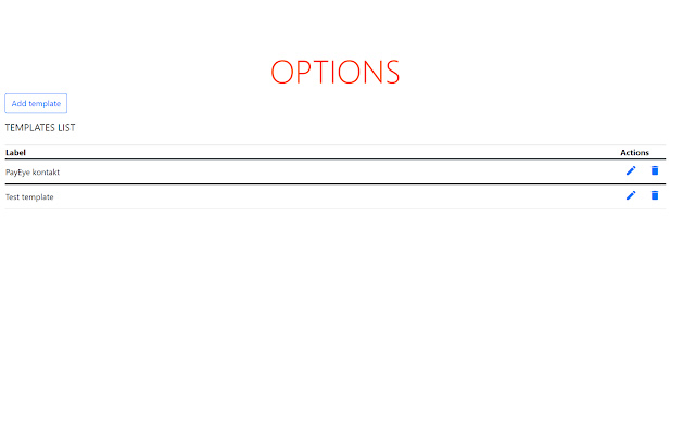 Forms templater  from Chrome web store to be run with OffiDocs Chromium online