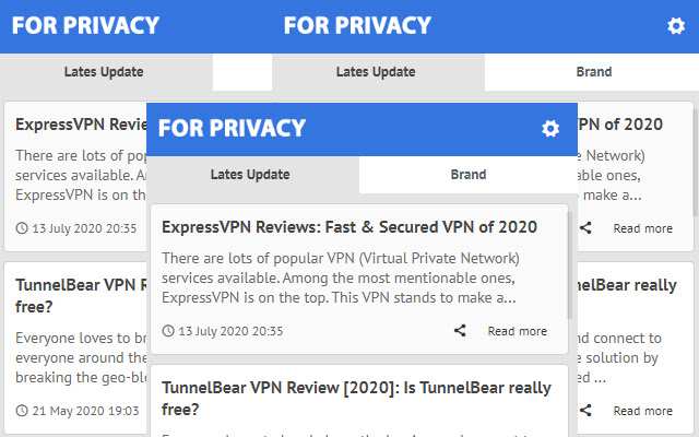 For Privacy Latest News Update  from Chrome web store to be run with OffiDocs Chromium online