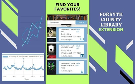 Forsyth County Library Extension  from Chrome web store to be run with OffiDocs Chromium online