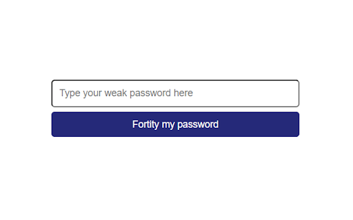 Fortify your passwords  from Chrome web store to be run with OffiDocs Chromium online
