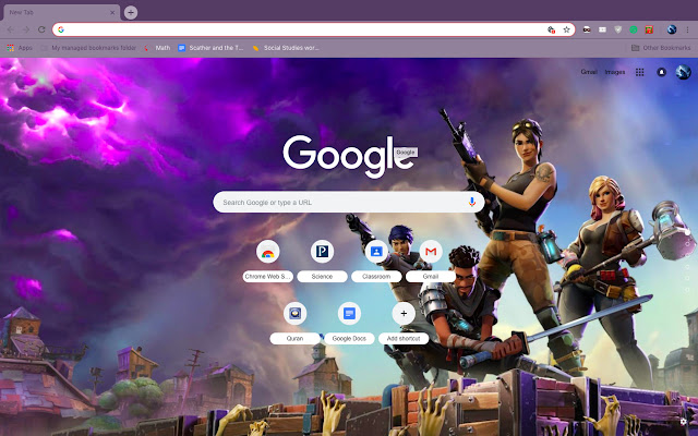 Fortnight Theme  from Chrome web store to be run with OffiDocs Chromium online