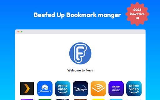 Fossa Empower Your Digital Experience  from Chrome web store to be run with OffiDocs Chromium online