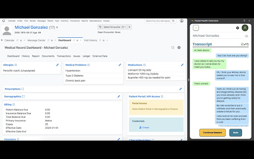 Foster AI  from Chrome web store to be run with OffiDocs Chromium online