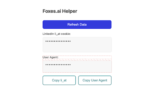 Foxes.ai Helper  from Chrome web store to be run with OffiDocs Chromium online