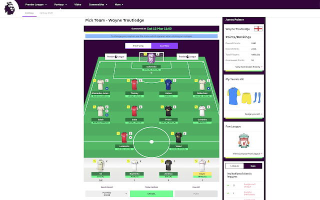 FPL Away Kits  from Chrome web store to be run with OffiDocs Chromium online