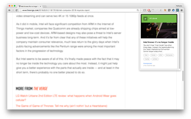 Fragments.me  from Chrome web store to be run with OffiDocs Chromium online