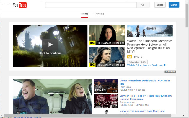 Frameless for Youtube  from Chrome web store to be run with OffiDocs Chromium online