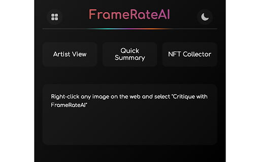 FrameRateAI  from Chrome web store to be run with OffiDocs Chromium online