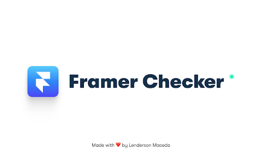 Framer Checker  from Chrome web store to be run with OffiDocs Chromium online